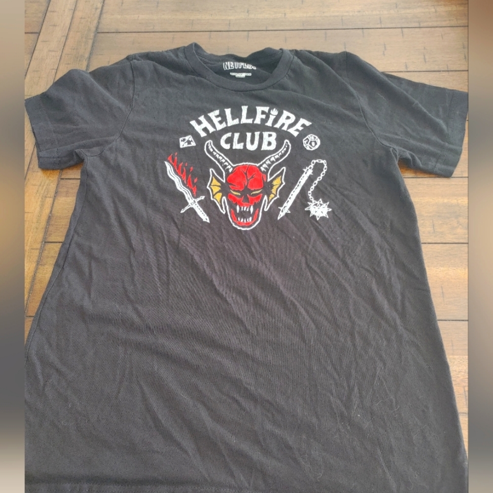 Netflix Stranger Things Hellfire Shirt